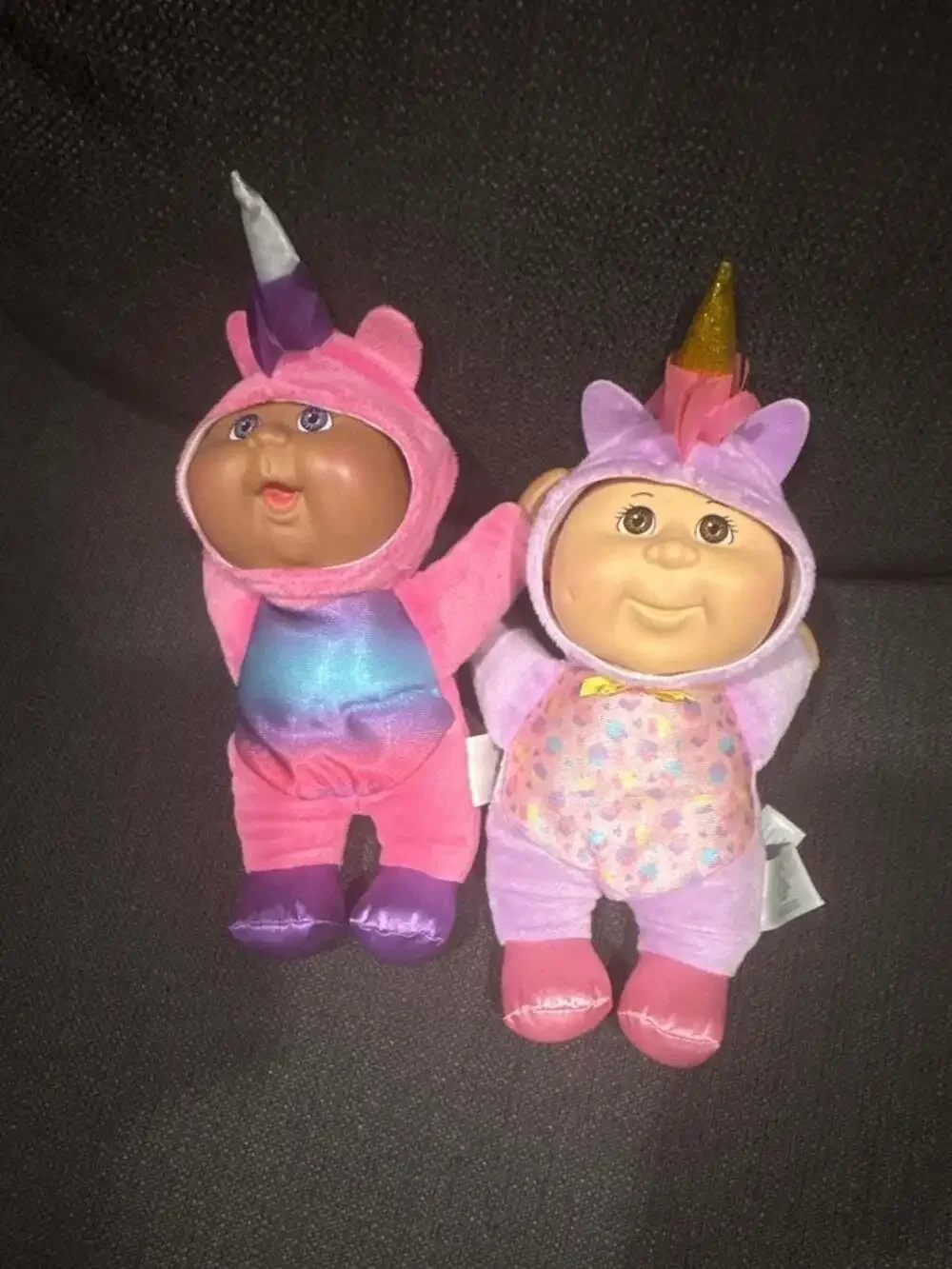 Cabbage Patch Kids 9-inch Cuties Fantasy Friends Unicorn Baby Dolls Set of 2